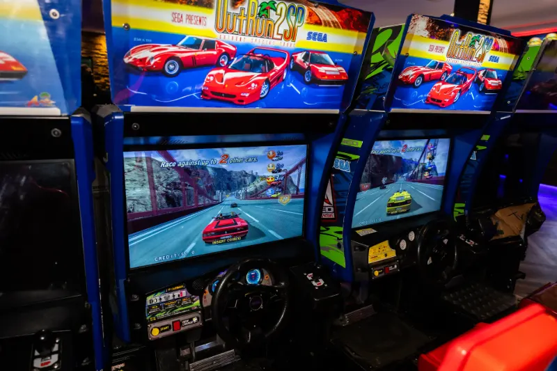 Racing simulators in the Game Arena