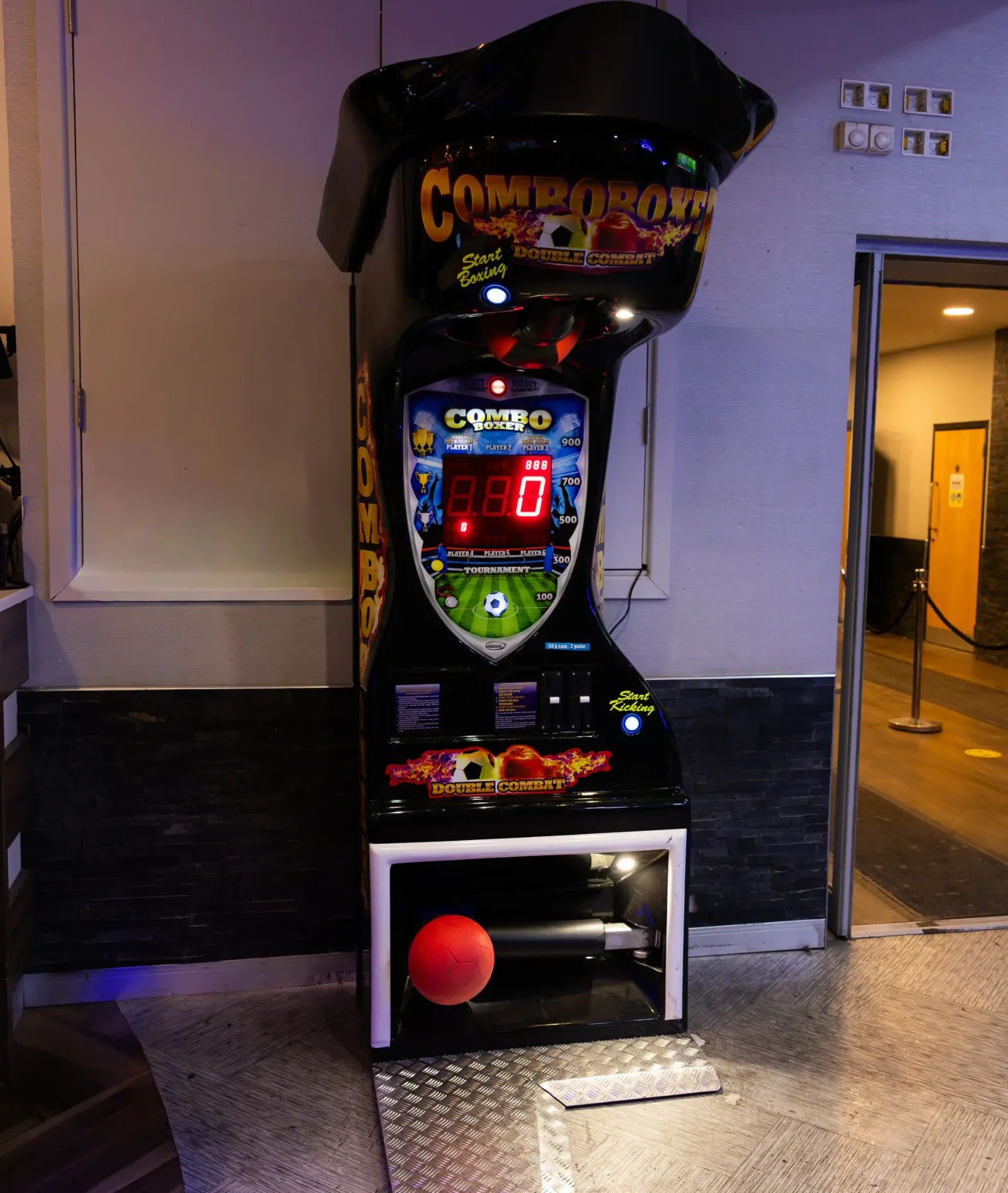 Inside the Game Arena at Frame 2 Complex