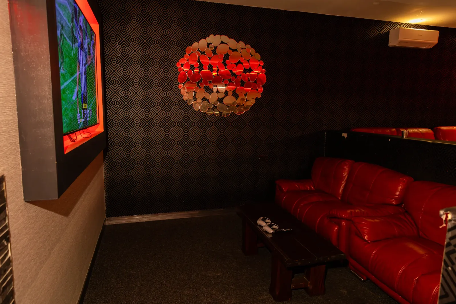 A private leisure room at Frame 2 Complex